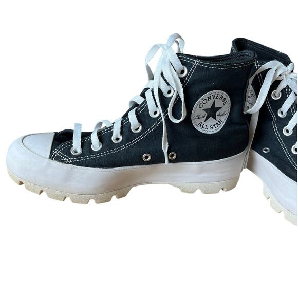 Converse | SZ 8 Lugged Hi Platform Womens Sneaker High Top Chuck Taylor All Star - Picture 2 of 6
